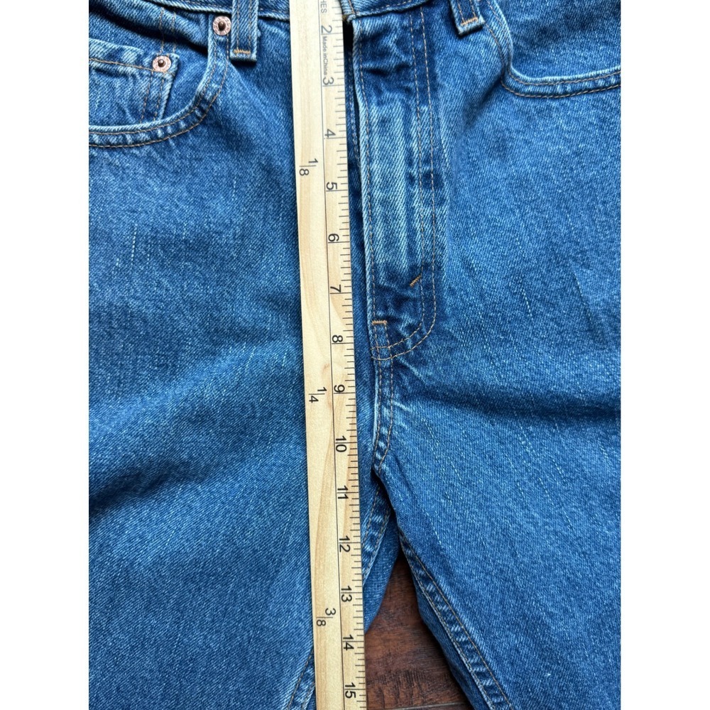 Levis 550 Mens Jeans 31x30 Relaxed Tapered Medium Wash Y2K 90s Dad Denim - Picture 9 of 10